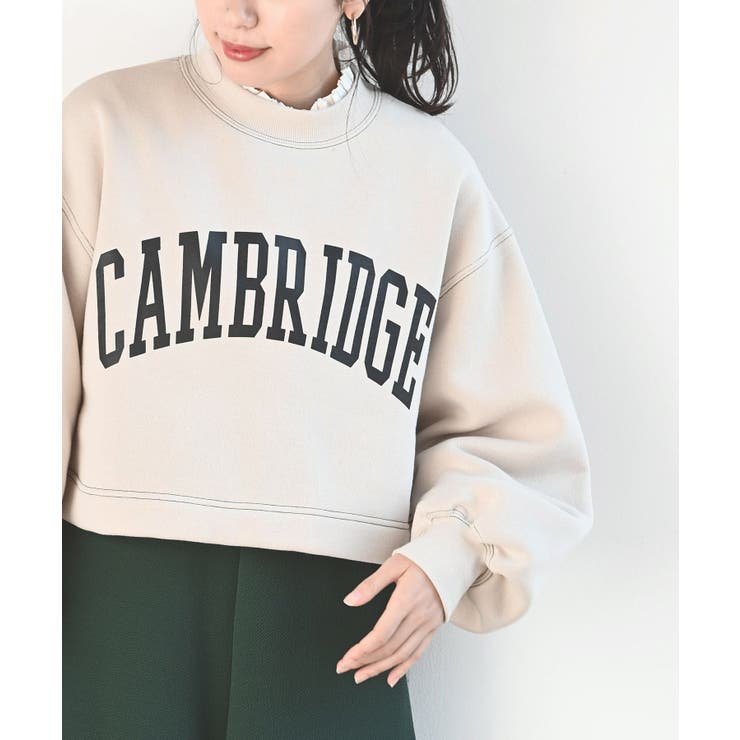 カレッジプリントショート丈プルオーバー | rps | 詳細画像9 