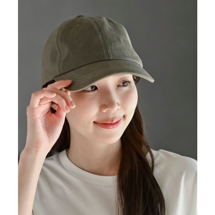 カーキ | ウォッシュ加工深めキャップ | rps