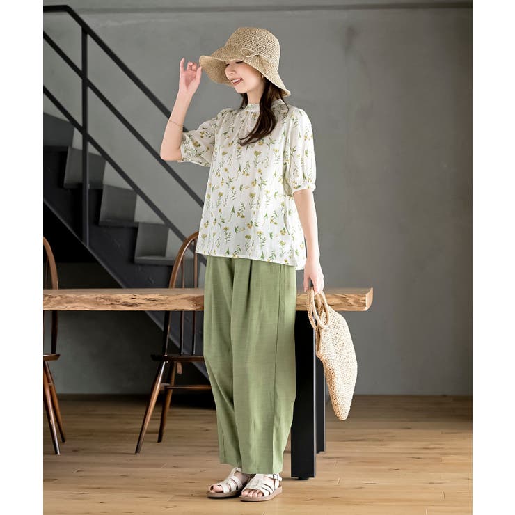 手編みつば広ペーパーハット | rps | 詳細画像10 