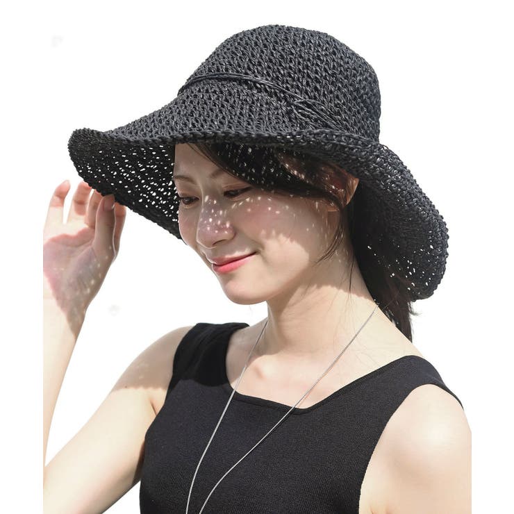STETSON 帽子 (ステットソン) つば広パナマ中折れ帽 FLAT