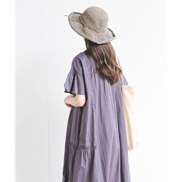 手編みつば広ペーパーハット | rps | 詳細画像20 