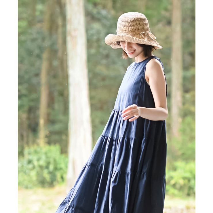 手編みつば広ペーパーハット | rps | 詳細画像3 