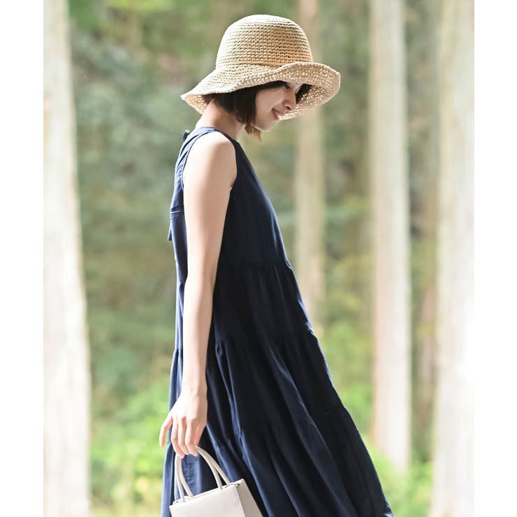 手編みつば広ペーパーハット | rps | 詳細画像5 