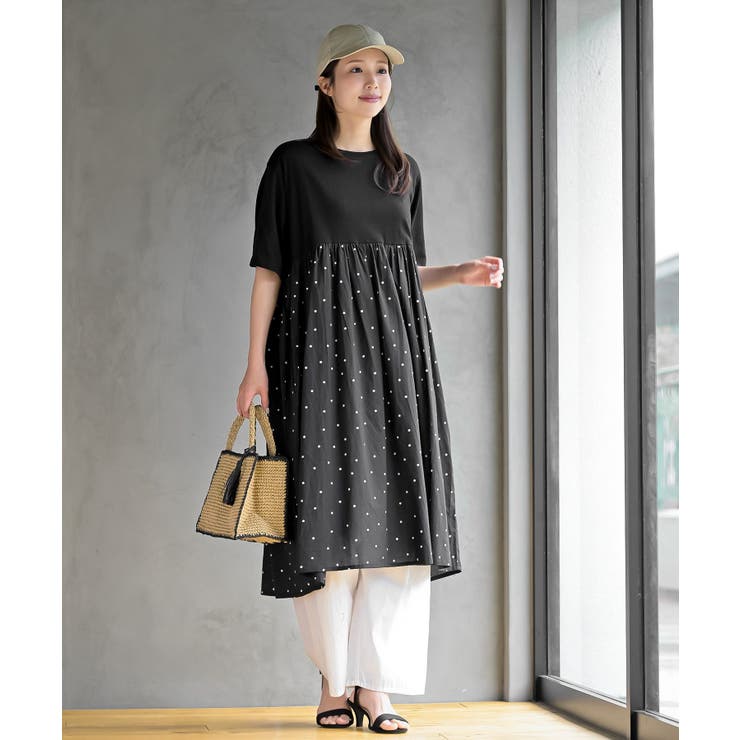 タッセル付き縁取りペーパーカゴバッグ | rps | 詳細画像8 