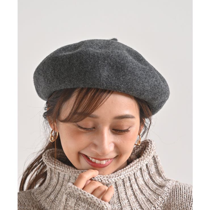 ウールベレー帽[品番：RPSW0000632]｜rps（アールピーエス）のレディースファッション通販｜SHOPLIST（ショップリスト）