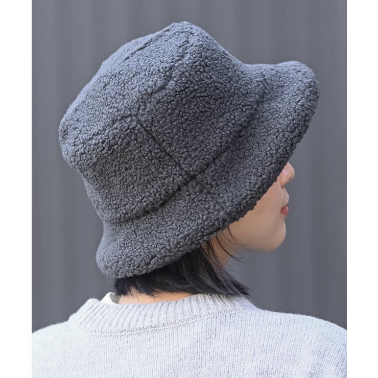 CHACグレー | ボアバケットハット | rps