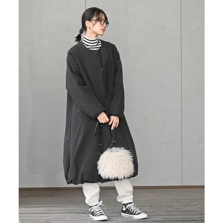 ロングフェイクファー巾着ポシェット | rps | 詳細画像6 