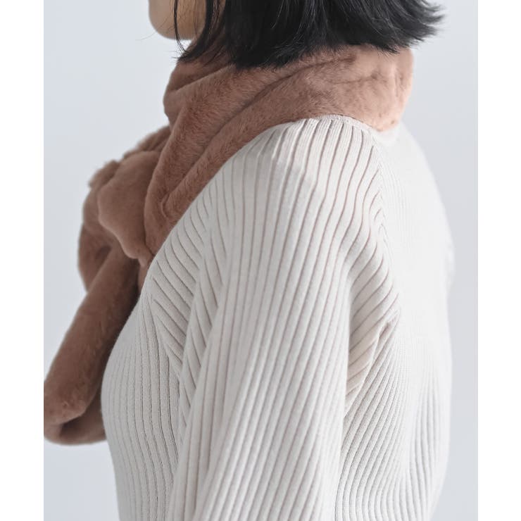 リボンフェイクファーマフラー | rps | 詳細画像11 