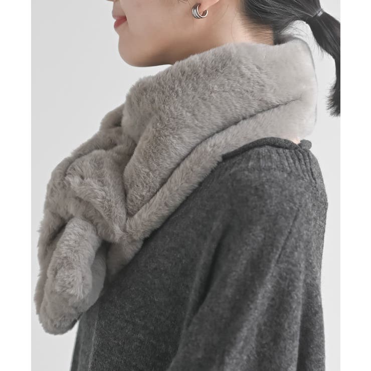 リボンフェイクファーマフラー | rps | 詳細画像17 