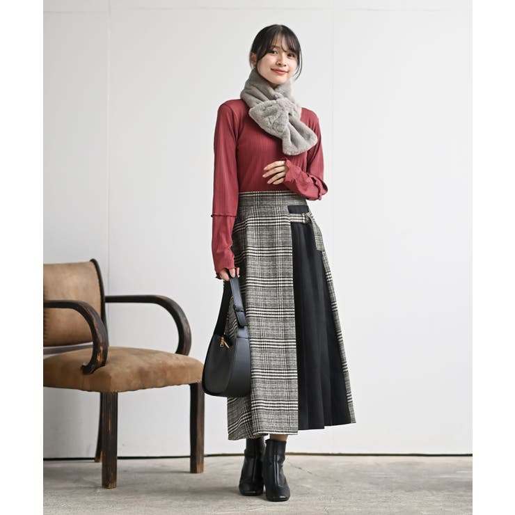 リボンフェイクファーマフラー | rps | 詳細画像20 