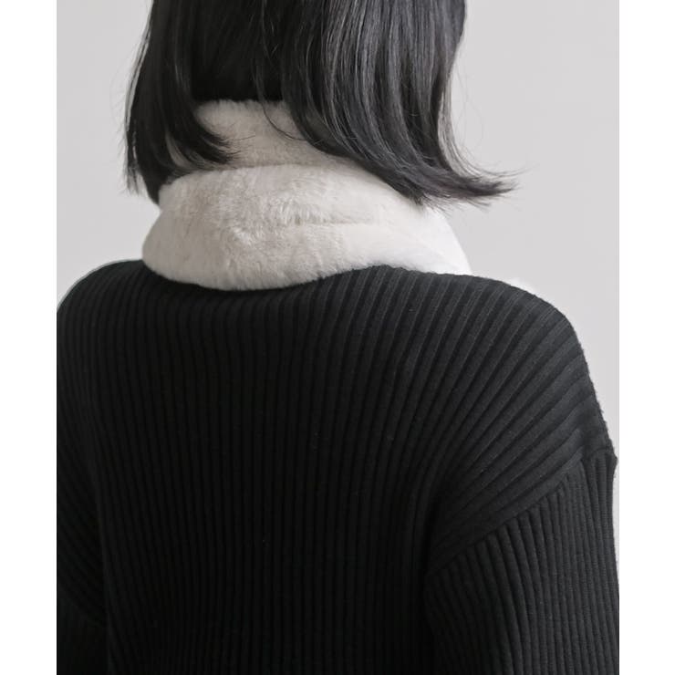 リボンフェイクファーマフラー | rps | 詳細画像6 