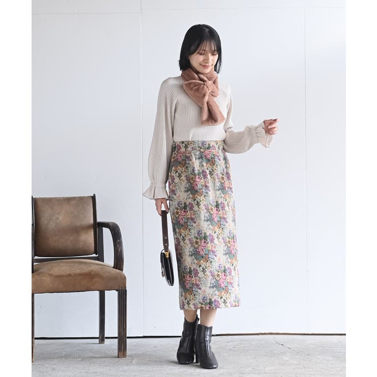 リボンフェイクファーマフラー | rps | 詳細画像8 