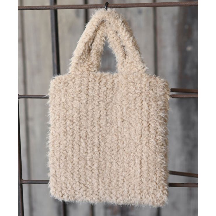 ネコ刺繍ボアバッグ | rps | 詳細画像12 