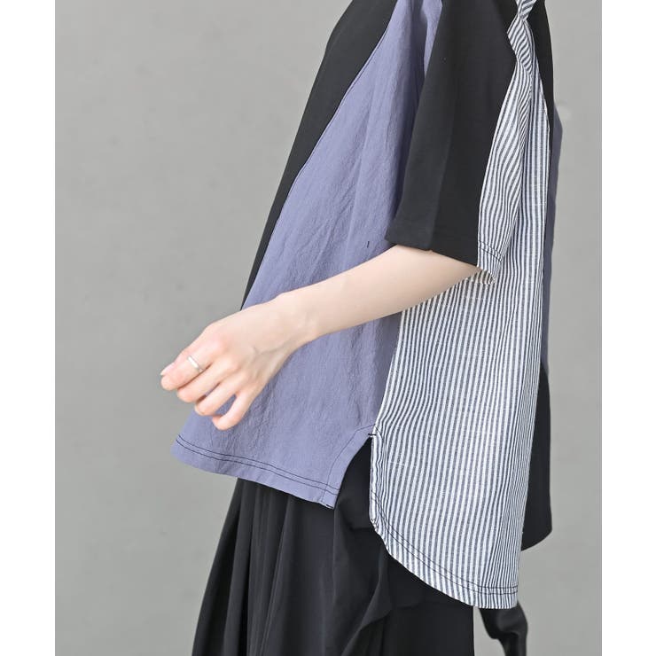 異素材切替プルオーバー | rps | 詳細画像17 