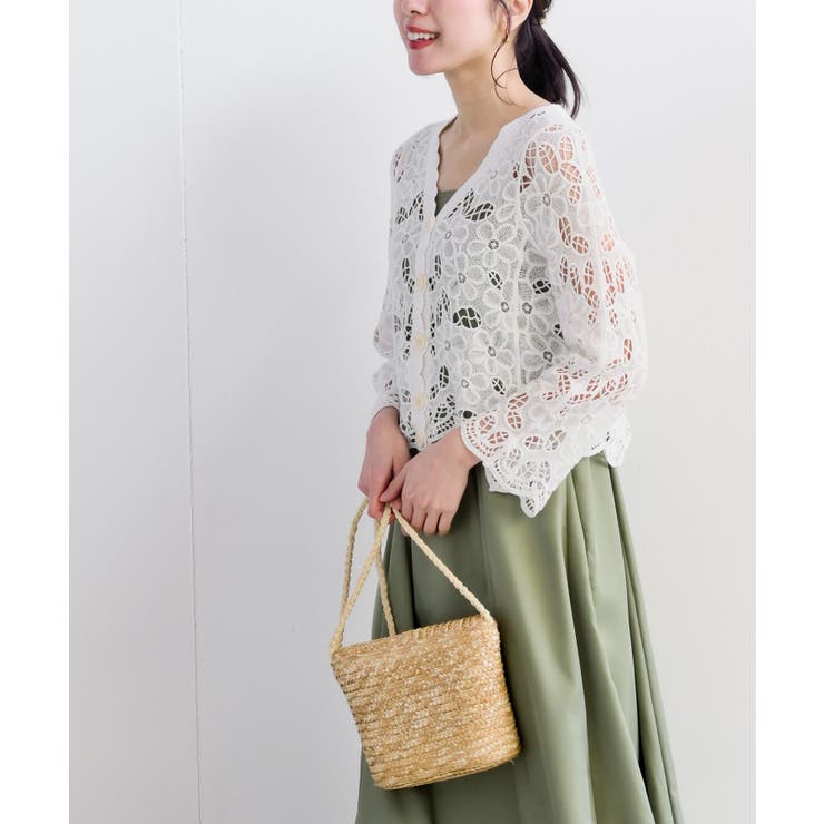 総レースカーディガン[品番：RPSW0001485]｜rps（アールピーエス）の