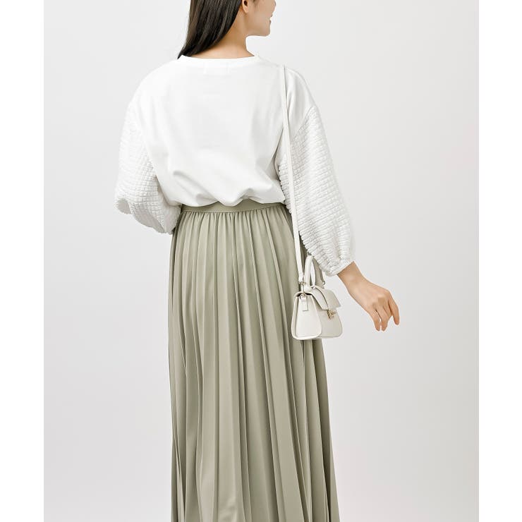 ポコポコスリーブ切替７分袖プルオーバー | rps | 詳細画像4 