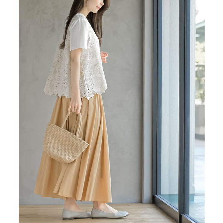 ＴシャツＳＥＴカギ針ビスチェアンサンブル | rps | 詳細画像21 