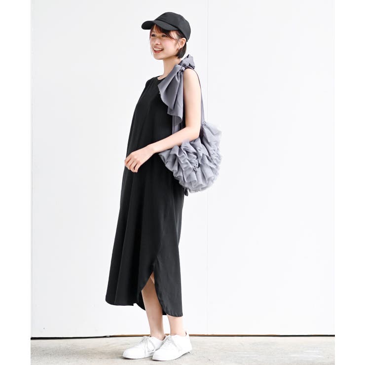 ksrysmさん専用 バルーンチュールバッグ新品未使用品　チュール　ヒョウ柄 🎀チュールリボンバッグ🎀｜スリーフォータイム｜ショップ