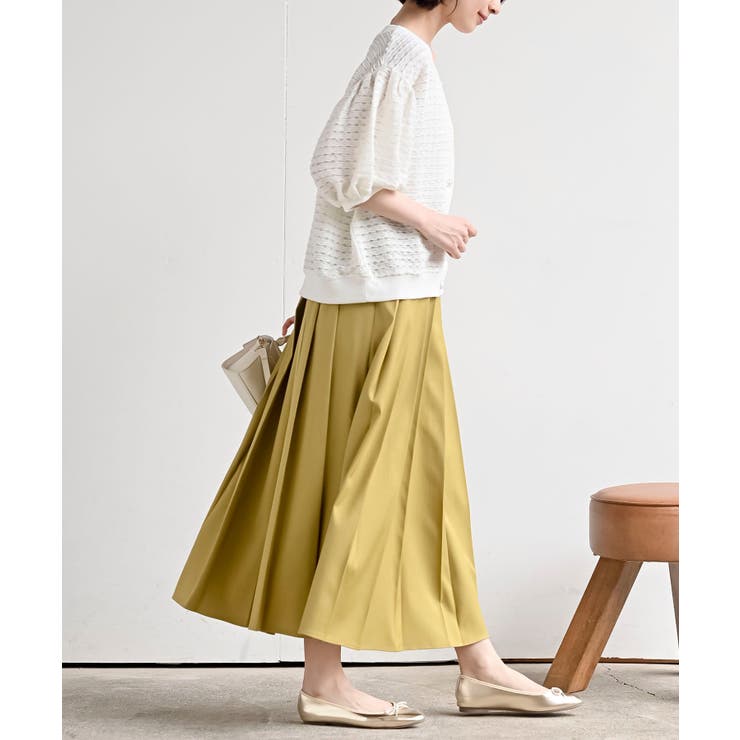 多釦ボリュームスリーブレースショートカーディガン | rps | 詳細画像13 