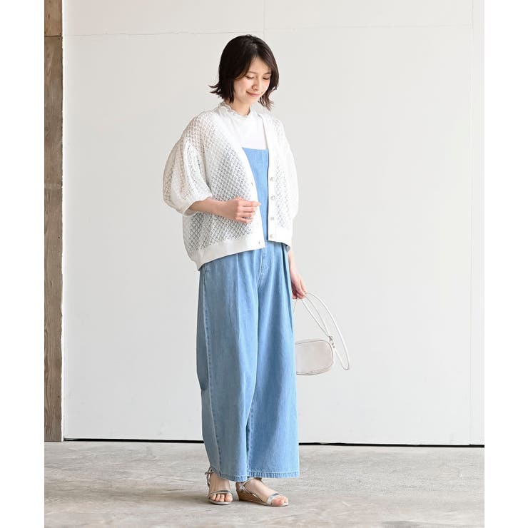 多釦ボリュームスリーブレースショートカーディガン | rps | 詳細画像2 