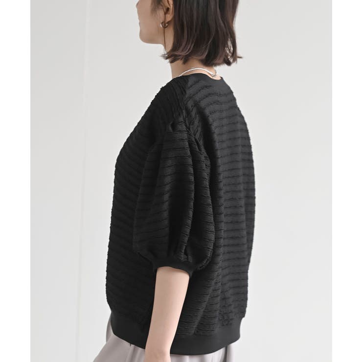 多釦ボリュームスリーブレースショートカーディガン | rps | 詳細画像31 