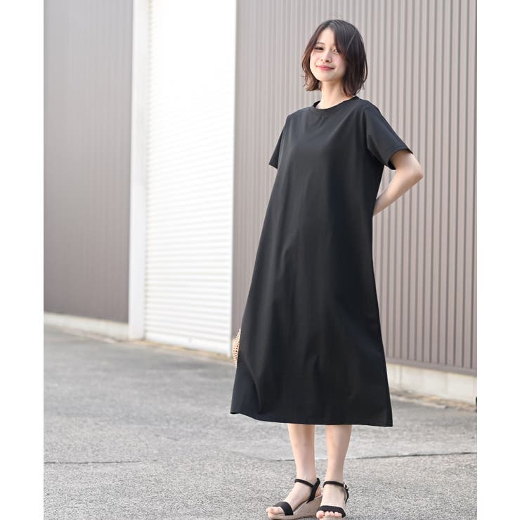 カギ針ベスト×Ｔシャツワンピースアンサンブル | rps | 詳細画像18 