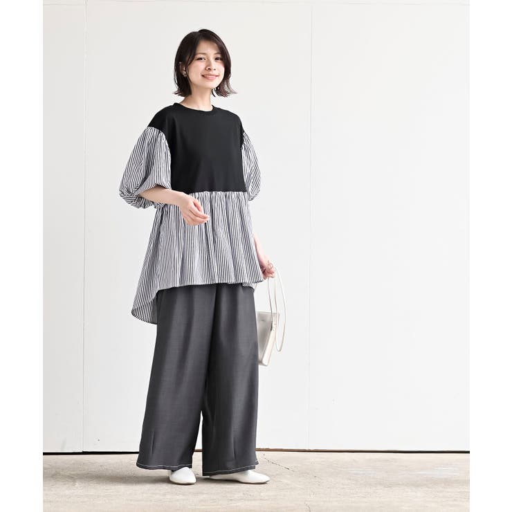 ボリュームスリーブ異素材切替プルオーバー | rps | 詳細画像11 