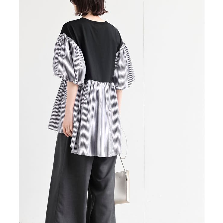 ボリュームスリーブ異素材切替プルオーバー | rps | 詳細画像13 