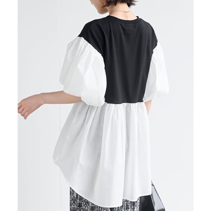 ボリュームスリーブ異素材切替プルオーバー | rps | 詳細画像8 