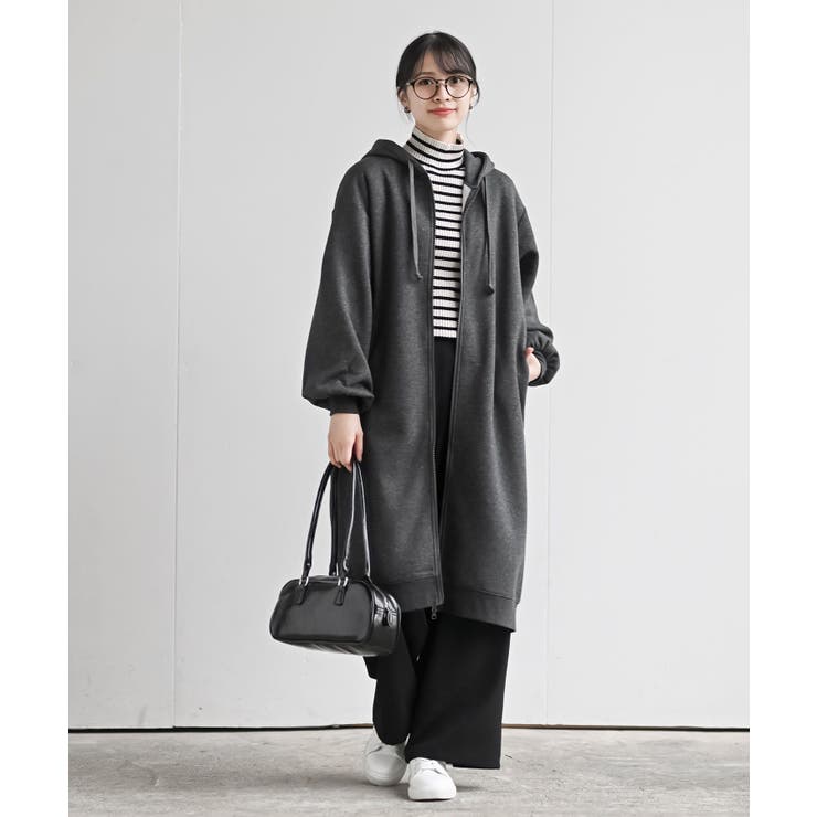 フロントＺＩＰＢＩＧパーカーワンピース | rps | 詳細画像10 