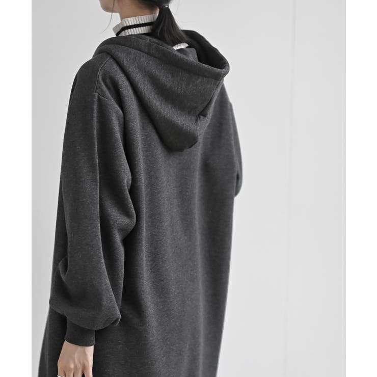 フロントＺＩＰＢＩＧパーカーワンピース | rps | 詳細画像16 