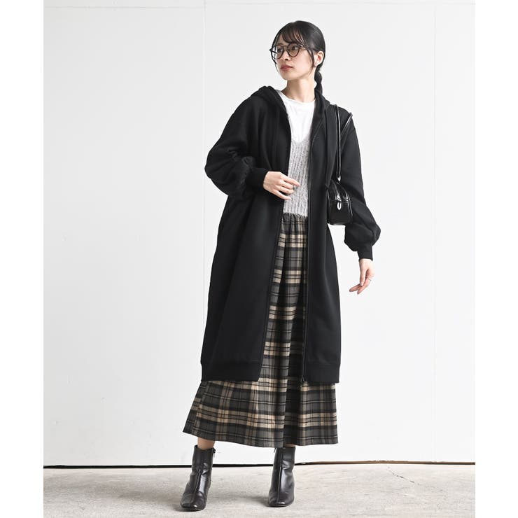 フロントＺＩＰＢＩＧパーカーワンピース | rps | 詳細画像19 