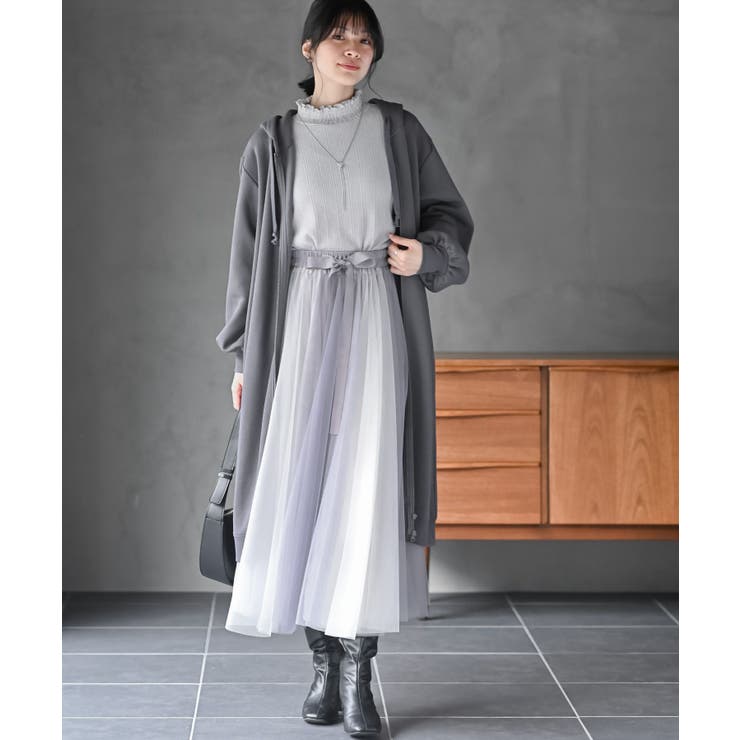 クロスパーカーワンピース Gap公式オンラインストア | オーバーサイズ ミックスメディア パーカー