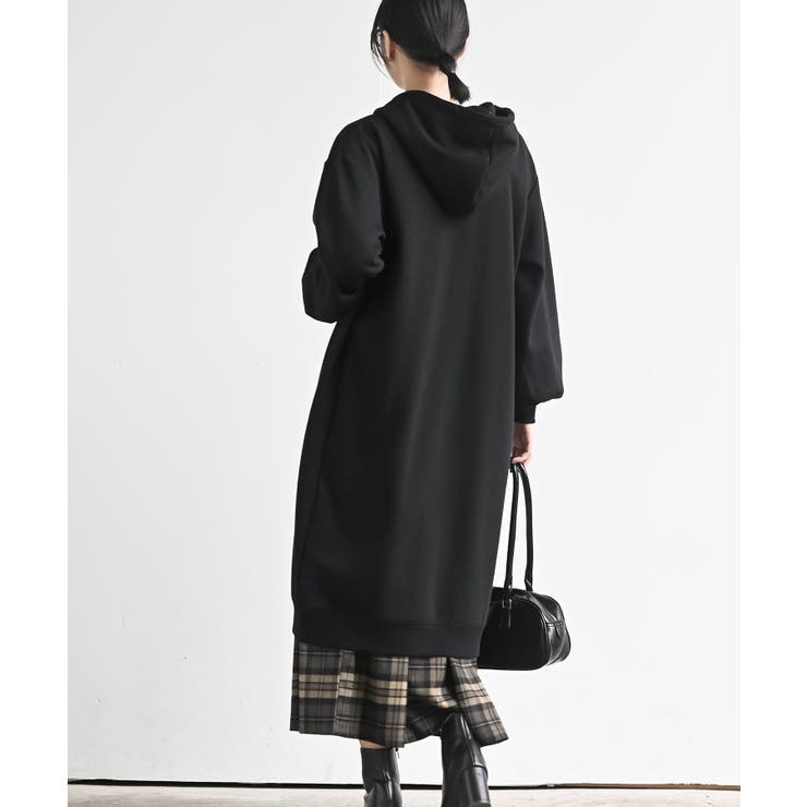 フロントＺＩＰＢＩＧパーカーワンピース | rps | 詳細画像21 