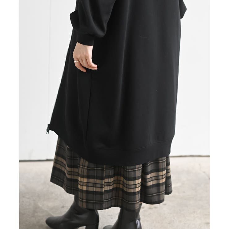 フロントＺＩＰＢＩＧパーカーワンピース | rps | 詳細画像27 