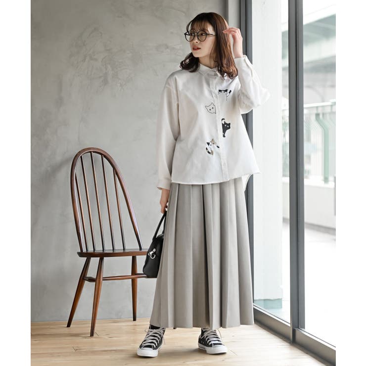 ひょっこりキャットシャツ | rps | 詳細画像2 