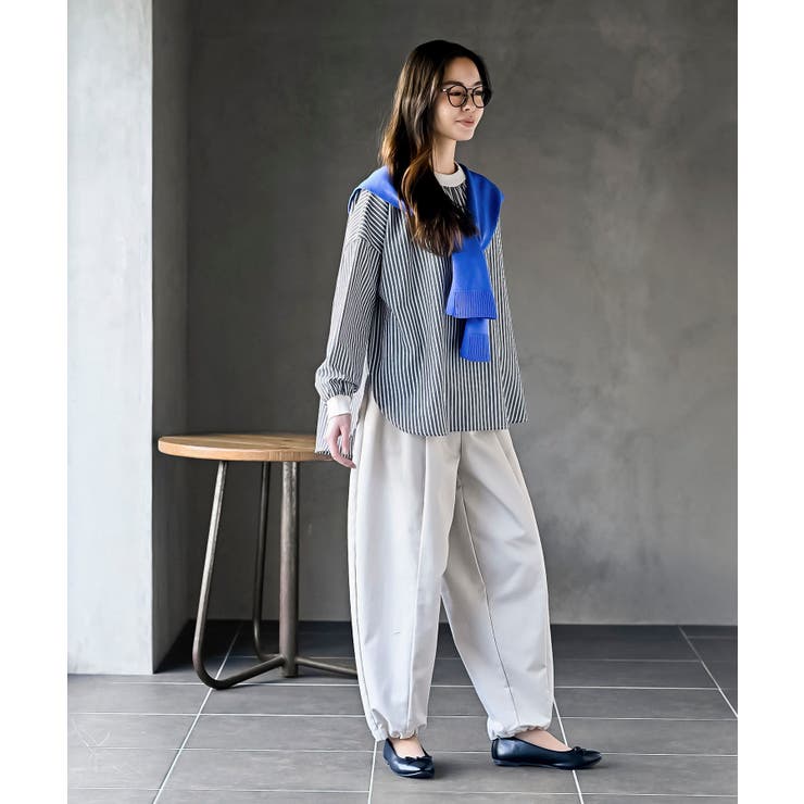 リブ使いブラウス | rps | 詳細画像10 