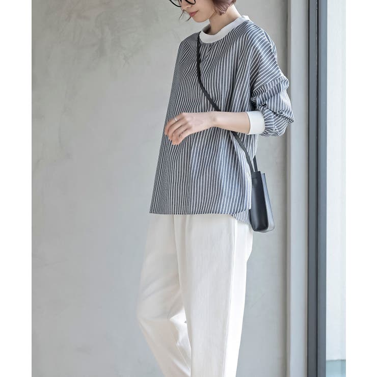 リブ使いブラウス | rps | 詳細画像20 