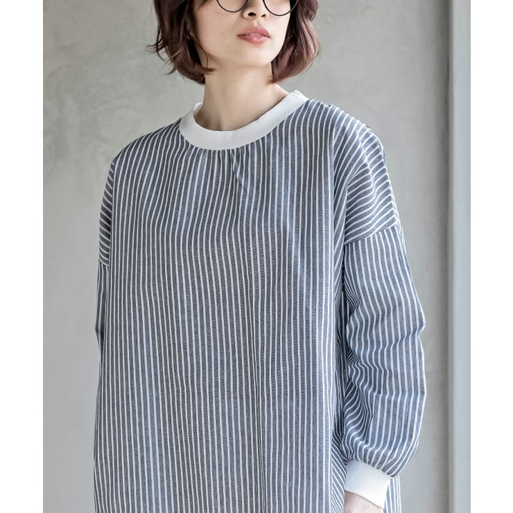 リブ使いブラウス | rps | 詳細画像23 