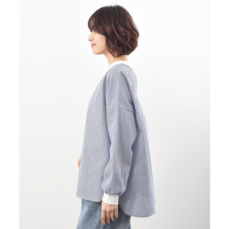 リブ使いブラウス | rps | 詳細画像27 