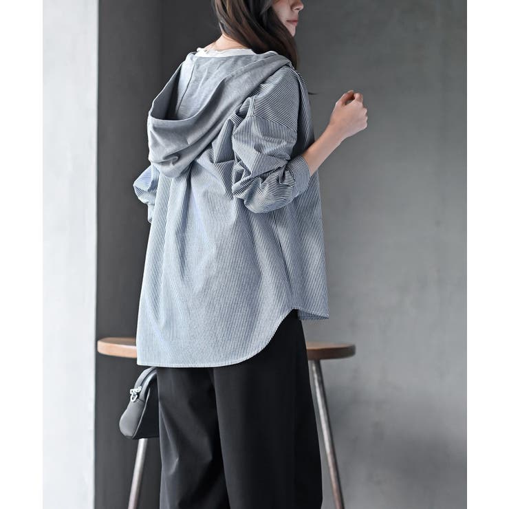 ポケットキャットフード付きアソートシャツ | rps | 詳細画像12 