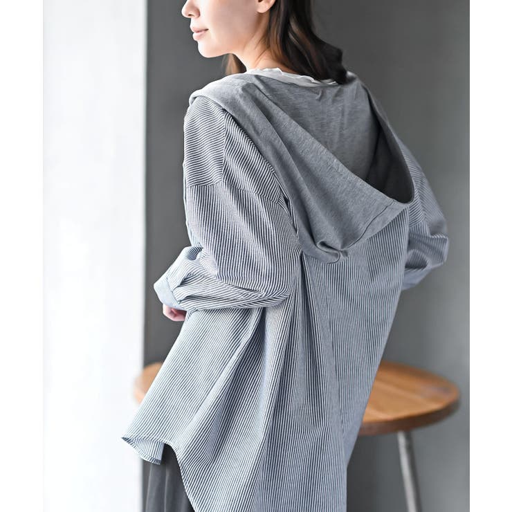 ポケットキャットフード付きアソートシャツ | rps | 詳細画像16 