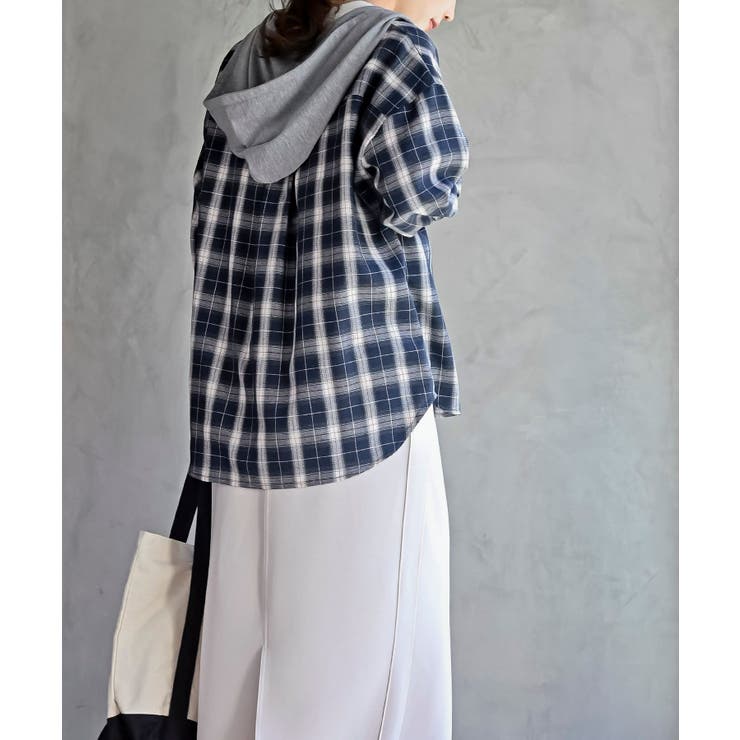 ポケットキャットフード付きアソートシャツ | rps | 詳細画像4 