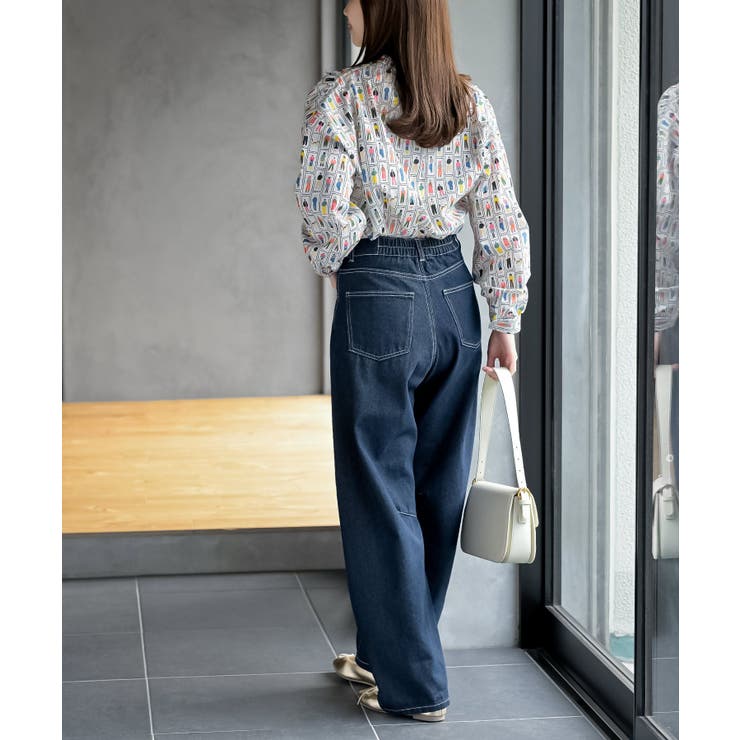 プリントアソートバンドカラーシャツ | rps | 詳細画像13 