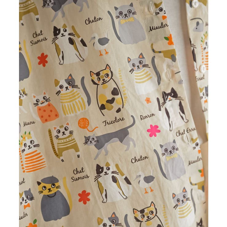 プリントアソートバンドカラーシャツ | rps | 詳細画像27 