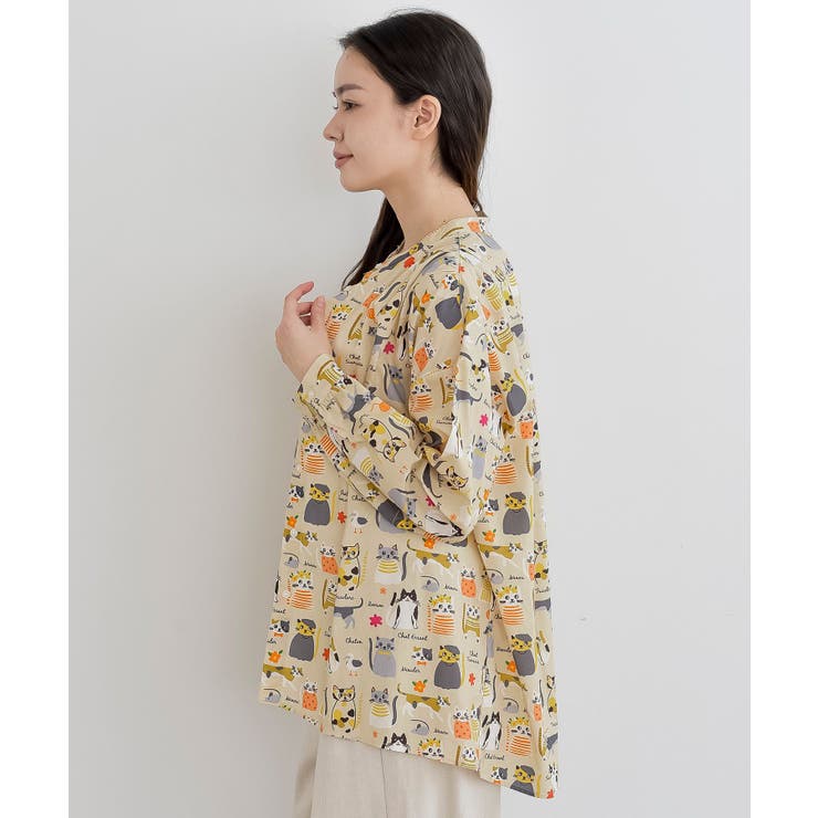 プリントアソートバンドカラーシャツ | rps | 詳細画像28 