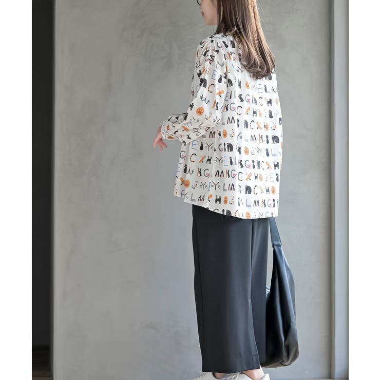 プリントアソートバンドカラーシャツ | rps | 詳細画像5 