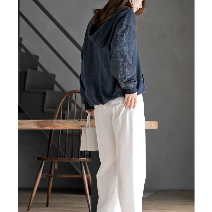 キャットスリーブミニ裏毛パーカー | rps | 詳細画像20 