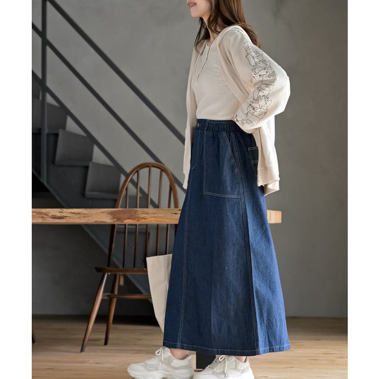 キャットスリーブミニ裏毛パーカー | rps | 詳細画像5 