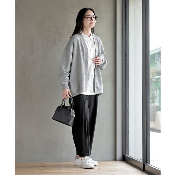 ブラブラキャットミニ裏毛Ｖネックカーディガン | rps | 詳細画像10 